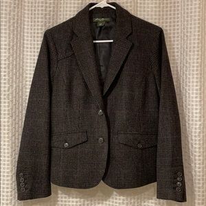 Eddie Bauer Petite Wool Blend Blazer